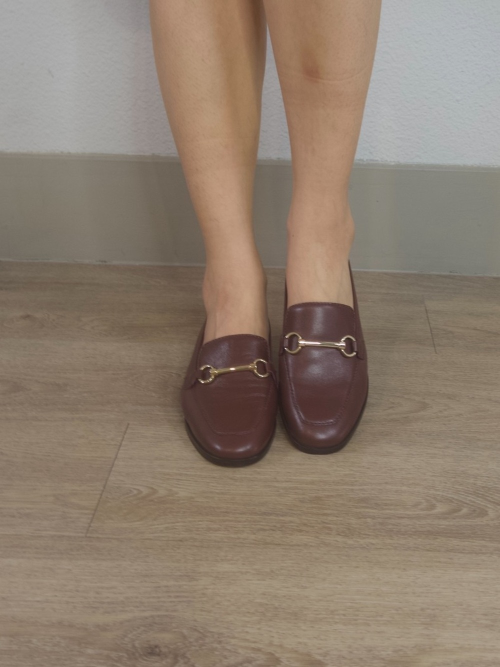 Maeve Women's Size 7 Brown Leather Horsebit Loafers